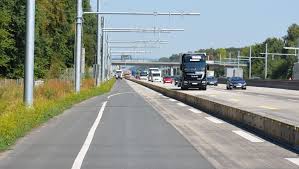 Trolleytrucks de Autobahn op via bovenleiding Duitse snelwegen | NT