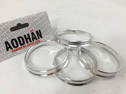 4 Aodhan Aluminum 73.1 - 66.1 Hub Centric Rings FIT NISSAN GTR R33 R34 R35  JDM