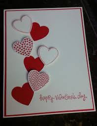 Glue it onto the front of a blank card. Valentines Day Cards Easy To Make Design Corral