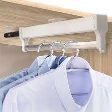 112m consumers helped this year. 50kg Heavy Top Mount Pull Out Pull Out Closet Hanger Rack Bar Ball Bearing Slide Heavy Duty Rod Adjustable Wardrobe Hanger Hangers Racks Aliexpress