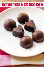 Homemade Chocolate With Cocoa Powder Healthy Recipes Blog Recipe Healthy Chocolate Recipes Chocolate Recipes Homemade Homemade Chocolate Bars
