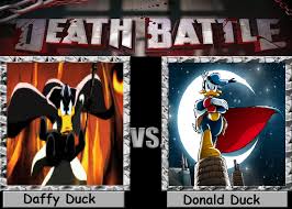Donald duck and daffy duck. Daffy Duck Vs Donald Duck By Cartoonfan22 On Deviantart