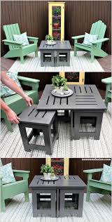 13 Diy Outdoor Coffee Table Ideas Diy Outdoor Table Backyard Furniture Outdoor Remodel