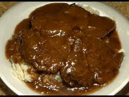 This easy cube steak recipe was no exception. Smothered Steak With Onions Dark Gravy Recipe Youtube