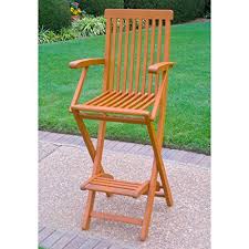 The freestyle rocker was designed to be easily opened and closed. Folding Outdoor Patio Bar Stools