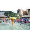 This apartment offers 2 outdoor pools and a gym. 1