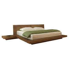 And those sturdy legs ground the design. Kooning Platform Bed Walnut Hl Koon Wal Bd