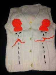 Kardan Adamli Orgu Cocuk Yelek Sweaters Fashion