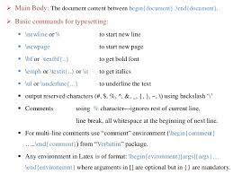 Using latex to write a thesis. Documents Writing With Latex