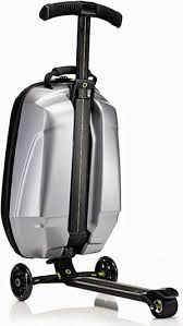 Samsonite Luggage Packs A Micro Scooter Cnet Micro Scooter Samsonite Luggage Packing Luggage