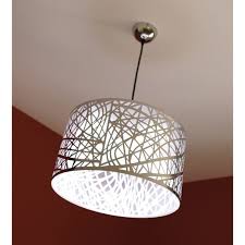 Suspension Liverpool Inspire Chrome 60 Watts Diam 40 Cm Lustre Chambre Chambre Garcon Luminaire