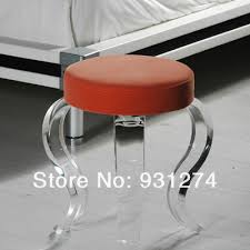 Shop allmodern for modern and contemporary acrylic vanity chairs to match your style and budget. One Lux Clear Acrylic Vanity Stool S Legs Four Legged Lucite Perspex Home Stools Acrylic Vanity Stool Stool Legsvanity Stool Aliexpress