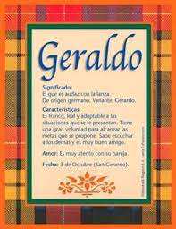 Geraldo Significado Del Nombre Geraldo