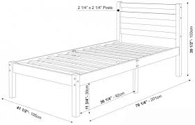 99 Dimensions For Bunk Beds Bedroom Closet Door Ideas Check More At Http Www Closetreader Com Dimensions For Twin Mattress Twin Bed Frame Bed Measurements