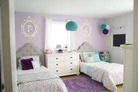 Another reason to change things around in their room was that i wanted to move our 1 yr old son out of our. Before Starting To Decorate Check Out These Awesome Purple Decor Inspirations Discover With Circu Shared Girls Bedroom Shared Girls Room Girls Shared Room
