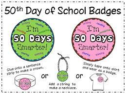 These 50th day of school bracelets will add lots of fun and style to that special day in your classroom! 6 Best 50th Day Of School Printables Printablee Com