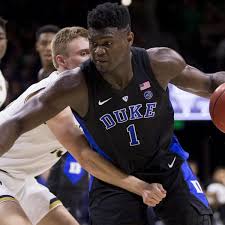 Zion Williamson Close To Perfect As Rj Barrett No 2 Duke Destroy Notre Dame Duke Nba Teams Williamson