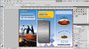 Tutorial Photoshop Cara Membuat Brosur Lipat Tiga Anda Sendiri Di Photoshop Youtube