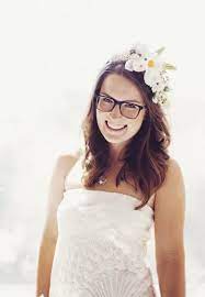 Indy Wedding Blog Bride With Glasses Wedding Makeup Tips Wedding Hair And Makeup