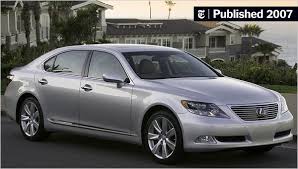All people in this work: Reviews Automobiles 2008 Lexus Ls 600h L Test Drive The New York Times