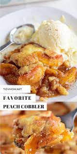 Easy Peach Cobbler Recipe Peach Dessert Recipes Peach Cobbler Easy Good Peach Cobbler Recipe