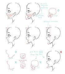Maybe you would like to learn more about one of these? How To Sideways Head How To Sideways Talk How To Mouth Drawingtechniques Drawing Tutorial Anime Drawings Tutorials Art Reference