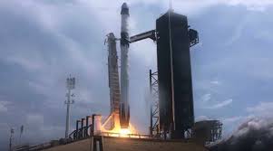 But on may 30, 2020, spacex sent two astronauts into orbit aboard the new crew dragon spacecraft, the first ever such mission by a private company. Spacex Rocket Launch Highlights Spacex Rocket Blasts Off Into Orbit With Two Astronauts Technology News The Indian Express