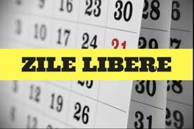 „in sedinta de guvern de astazi, la propunerea ministerului muncii si justitiei sociale, guvernul a aprobat stabilirea zilei de 16 august 2019 ca zi libera. 30 Aprilie 2019 Zi LiberÄ De La Stat Vom Avea Èase Libere De PaÈte