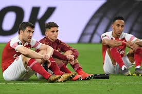Arsenal legend martin keown found a way to blame former gunners manager arsene wenger for the defeat to chelsea in the europa league final. Sokratis Apologises To Arsenal Fans After Europa League Final Loss To Chelsea Bleacher Report Latest News Videos And Highlights