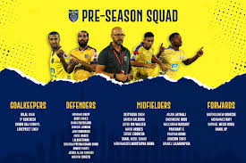 Ликинский автобусный завод (лиаз), romanized: Kbfc Squad For Pre Season Manjappada Kerala Blasters Fans Facebook