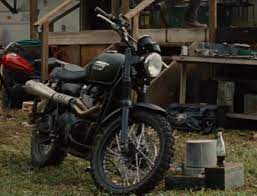 Triumph Bonneville Scrambler Look Jurassic World Triumph Scrambler Motorcycle Triumph Motorcycles
