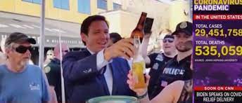 'we are not shutting down': Cnn S Brianna Keilar Scolds Ron Desantis For Drinking A Beer And Having Fun In Daytona Beach The Daily Caller
