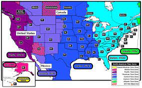 Time Zones Map Usa Printable Time Zone Map Daylight Savings Time Printable Chart
