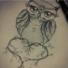 Two matching black ink use owl tattoo on chest. 1000 Ideas About Simple Owl Tattoo On Pinterest Owl Tattoo Back Owls Drawing Tattoos Owl Tattoo Design