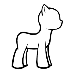 Your little princesses might already have many of the toys and merchandising goods of the franchise. Best Blank My Little Pony Coloring Pages Free 349 Printable Coloringace Com My Little Pony Coloring Little Pony Party My Little Pony Party