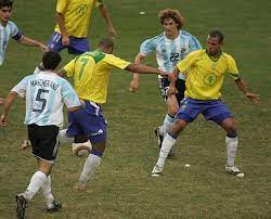 The 2004 copa américa final was the final of the 41st copa américa. Jogos Eternos Brasil 2x2 Argentina 2004 Imortais Do Futebol