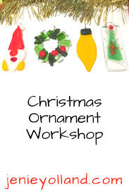 Glass Art Classes And Workshops Beginner Intermediate And Advanced Glass Art Cute Christmas Tree Monochrome Decor