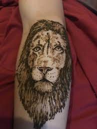 Lion Henna Tattoo Henna Tattoo Henna Tattoos
