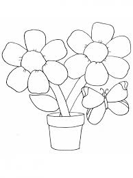 Flori de colorat aplicație are desene cu flori, acestea se vor bucura colorarea. Floare In Ghiveci