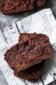 While waiting for the oven to heat, coat two loaf pans eight inches each with cooking spray. Double Chocolate Zucchini Bread Paleo Gluten Free