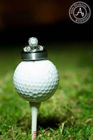 Wedding Rings On A Golf Ball Golf Wedding Clearwater Beach Wedding Beach Wedding Photographer