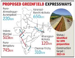It features a realistically depicted version of the inner circular route in tokyo and is built in close proximity to 1:1 scale and many famous landmarks can be seen along the expressway as well. Bharatmala Project Bharatmala 2 0 To Focus On Expressways Add 4000 Km Greenfield Roads India News Times Of India