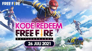 Aug 08, 2021 · kode redeem ff terbaru 8 agustus 2021 dan cara klaim hadiah dari garena untuk dapatkan weapon skingame ponsel free fire (ff) kembali mengeluarkan kode redeem terbarunya, 8 agustus 2021. Kode Redeem Ff Hari Ini 26 Juli 2021 Yang Belum Digunakan Segera Klaim Semangat News