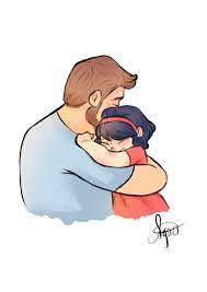 Father daughter photography father daughter photos dad daughter art sketches art drawings drawings for dad dad drawing drawing cartoon faces desenhos harry potter. Pin On Lady Noar