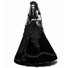 Check spelling or type a new query. Gothic Hochzeitskleid Aus Samt Mit Spitze Voodoomaniacs