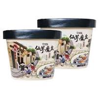 Chinese Factory OEM Fresh Taro Ice Powder Brown Sugar Dessert Authentic  Flavor Jelly Snack