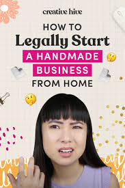 How to start a legal business from home. Pin On Handmade Business Tips
