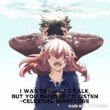 Wow That S Exactly How I Felt I Tried Really Hard But I Guess I Should Have Been Listening Instead Anime Quotes Anime Anime Quotes Inspirational