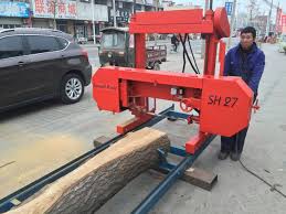 A horizontal band saw is a type of a band saw that allows the cutting of any particular material on a 'horizontal' platform. Portable Wood Sawmill Band Saw Wood Working Band Saw Mills Log Cutting Machine For Sale Portable Sawmill Manufacturer From China 105088343