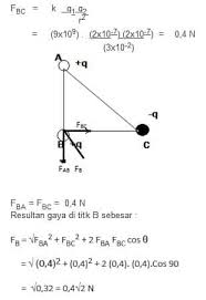 36√2 x 10 6 n/c. Contoh Soal Listrik Statis Pengertian Rumus Penerapan Proses